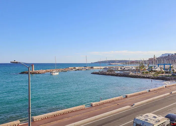 « Chateau Saint Louis 3 » Vue Mer, Terrasse 公寓