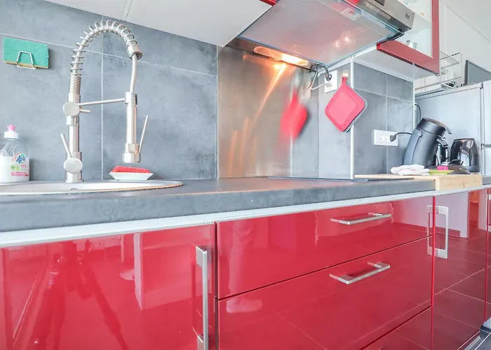 « Chateau Saint Louis 3 » Vue Mer, Terrasse 公寓 芒通